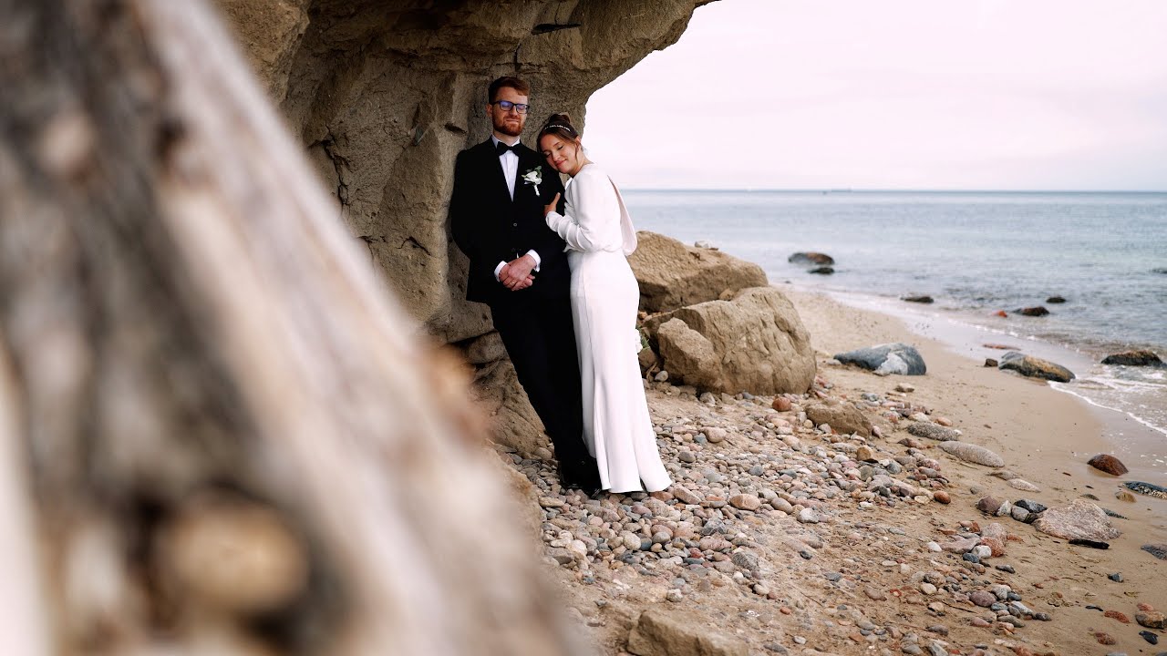 Teledysk ślubny Angelika i Jakub | Gdynia Orłowo | 4k | Obrazy na taśmie Wedding Film i Fotografia