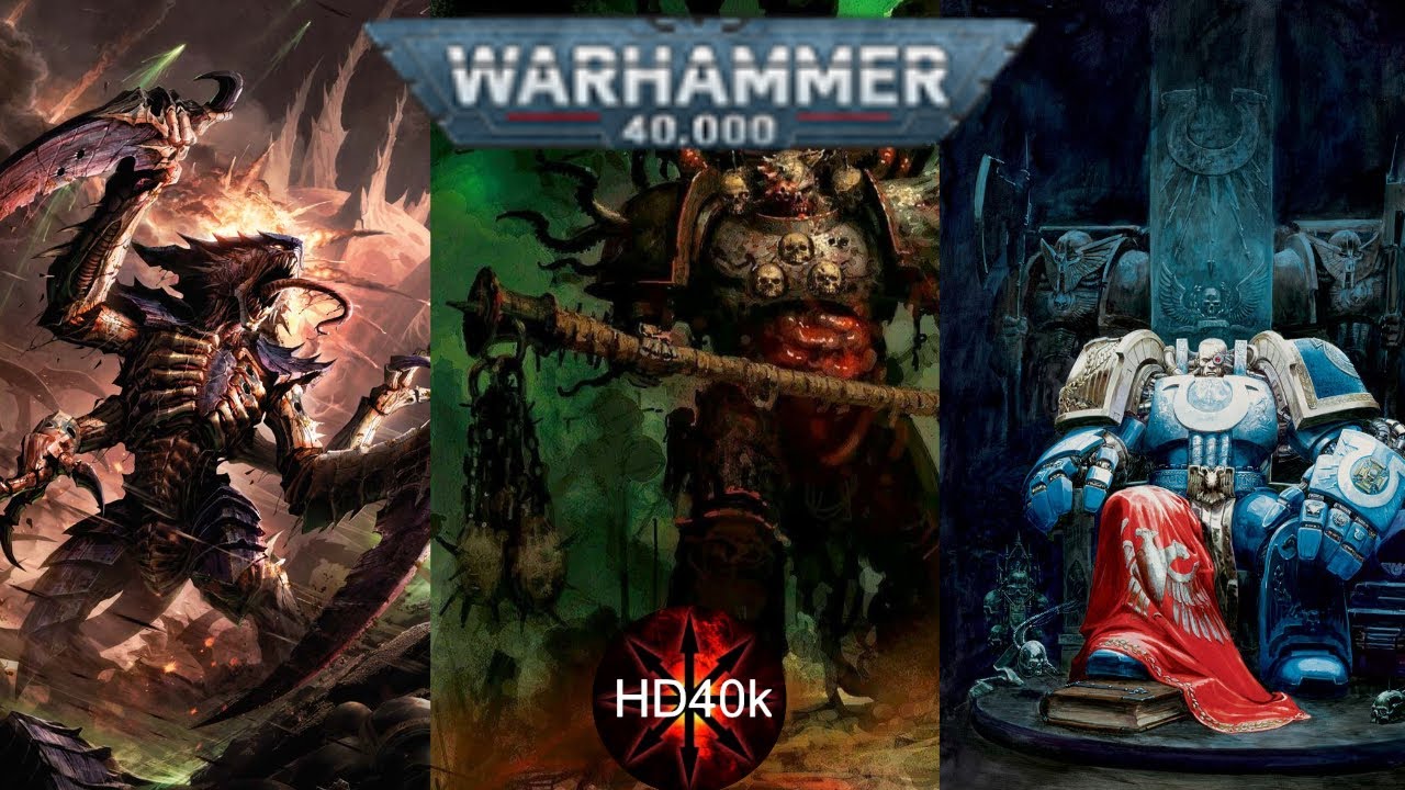 Tyranids Vs Death Guard Vs Ultramarines Warhammer 40k Battle Report