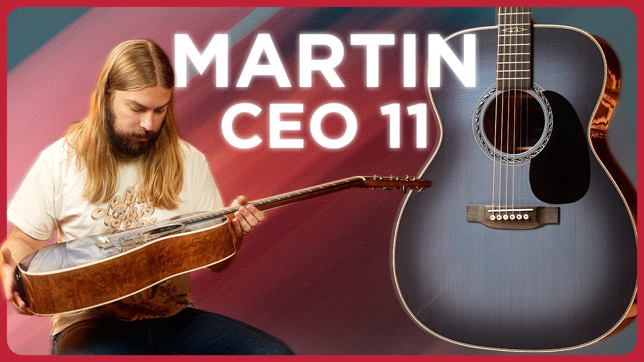 Amazing Sound, Unique Build | Martin's New CEO-11 Acoustic Guitar Review & Demo