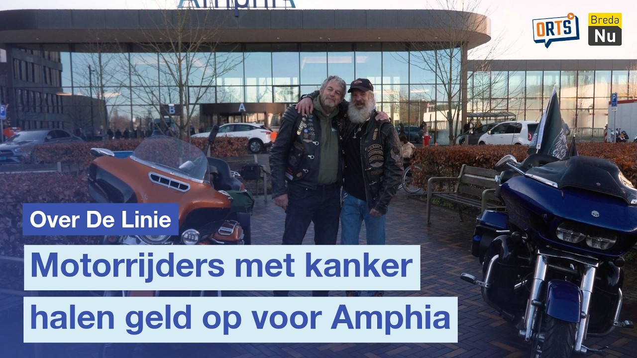 Motorrijders met kanker halen geld op voor Amphia | Over De Linie