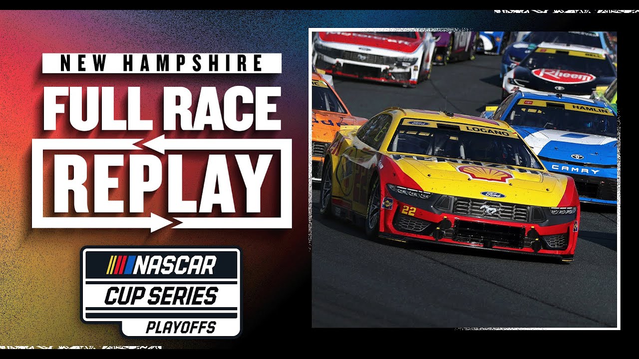 2025 NASCAR Cup Series Full Race: Mobil 1 301 at New Hampshire Motor Speedway