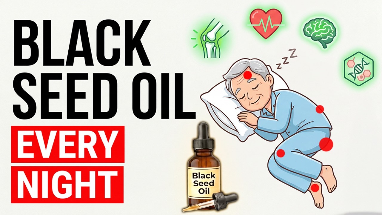 What Your Body Does At Night When You Apply Black Seed Oil Before Sleep!