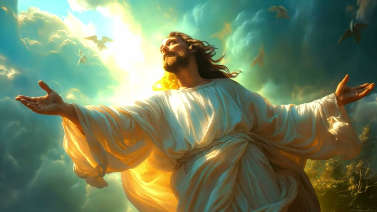 JESUS CHRIST | HOLY LIGHT PROTECTION | 4K LIVE WALLPAPER 1 HOUR LOOP