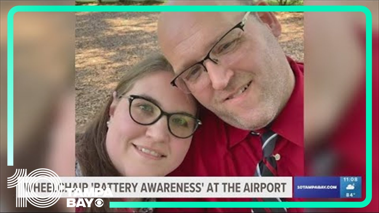 Florida family urges wheelchair 'battery awareness' at airport