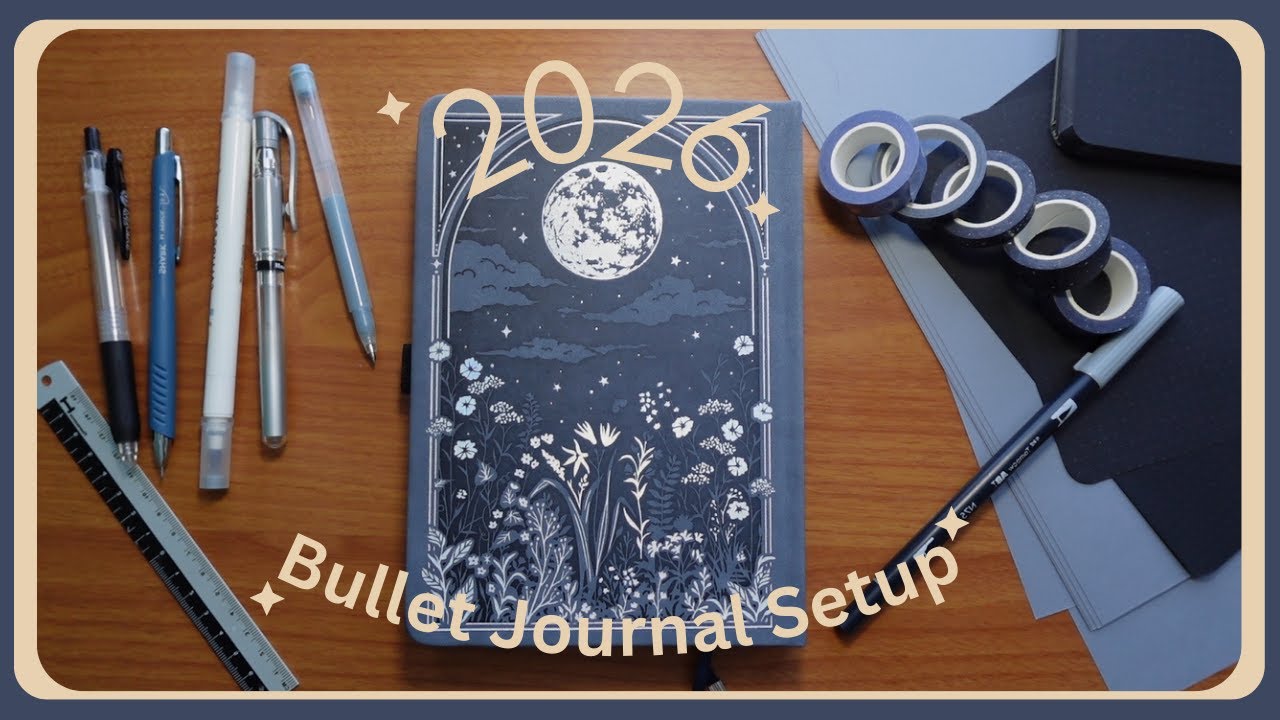 My Bullet Journal Setup For 2026!