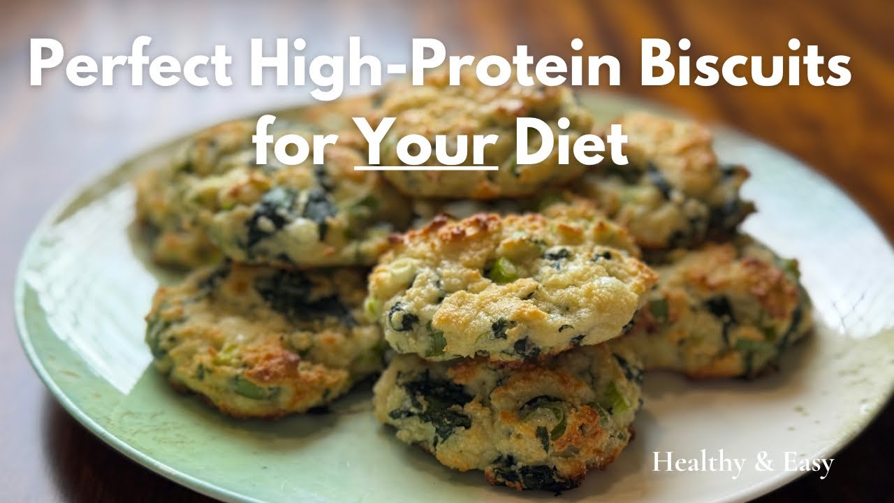 Perfect High-Protein Biscuits for Your Diet | Easy & Healthy