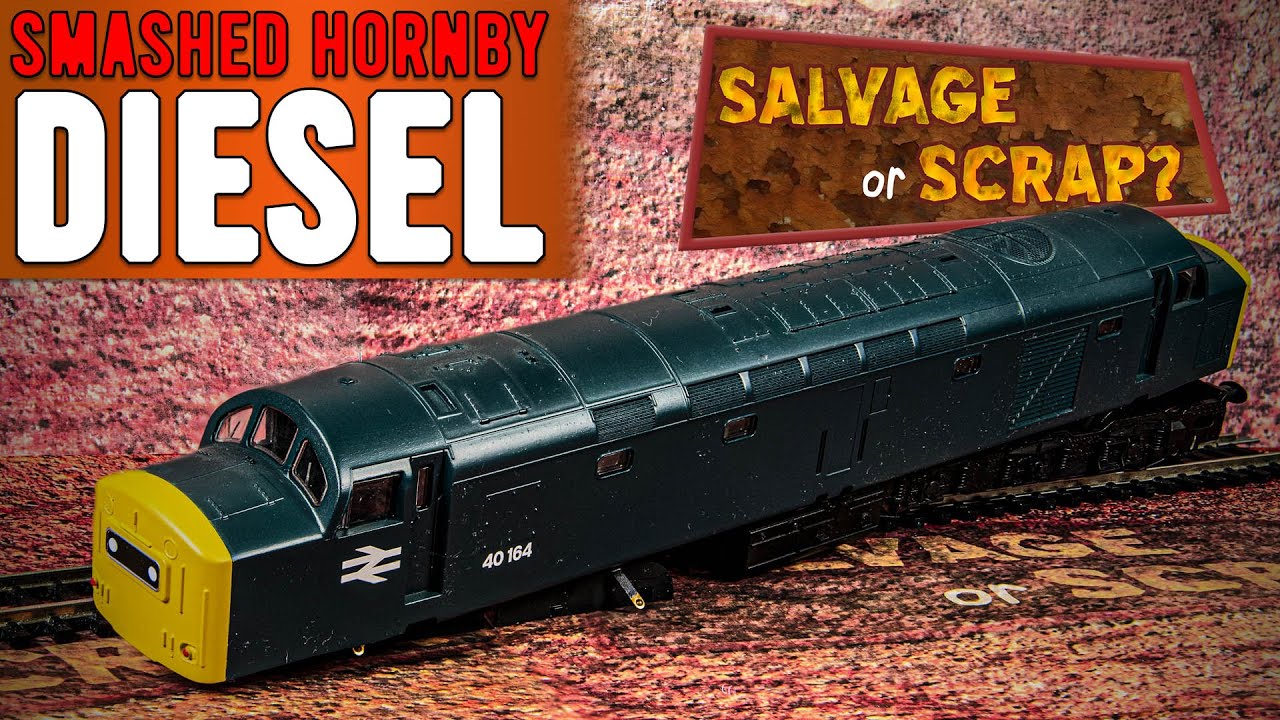 Smashed Up Hornby Class 40 | Salvage or Scrap?