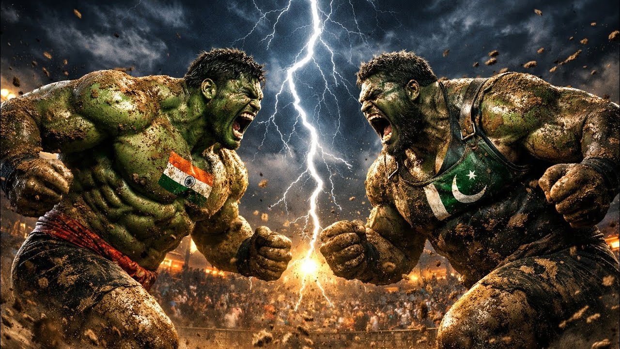 Indian Hulk vs Pakistan Hulk#hulk #hulknewvideo #hulviral