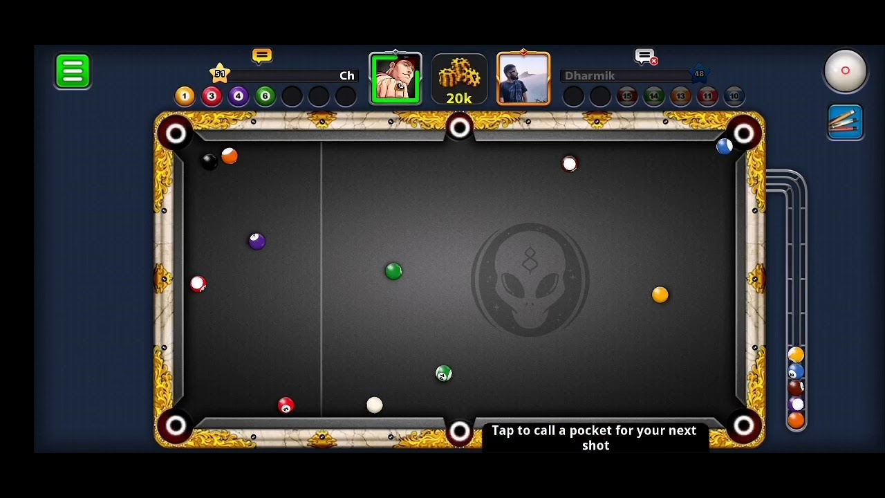 how to win loose game /play game /8ball pool better luck /win game/8ballpool proplayer