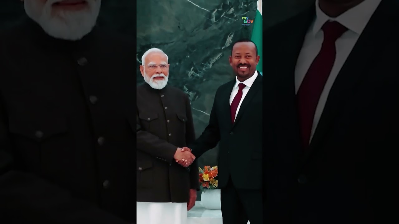 PM Modi meets Ethiopian PM Abiy Ahmed Ali