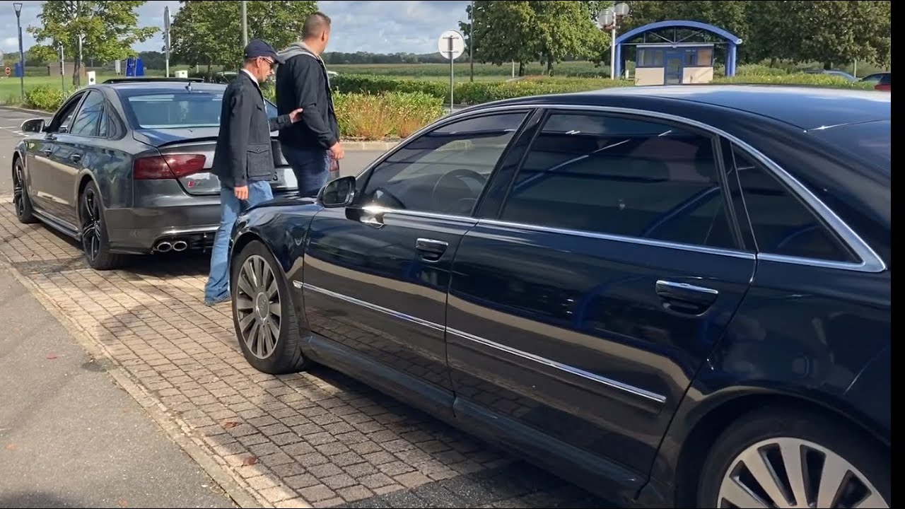 L'Audi S8 V8 Biturbo de Théodore une Audi A8 très très énervée