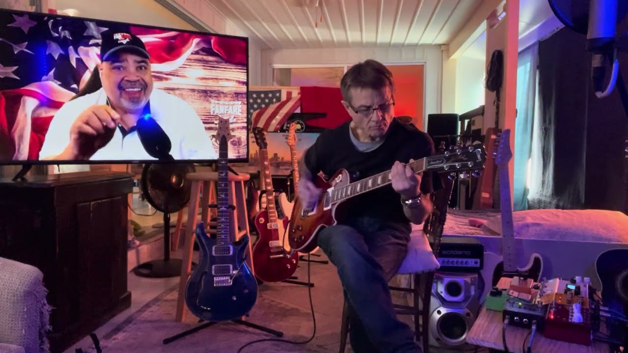 100% listen to Barry, while I rock a little, on my sunburst🎸🗡️