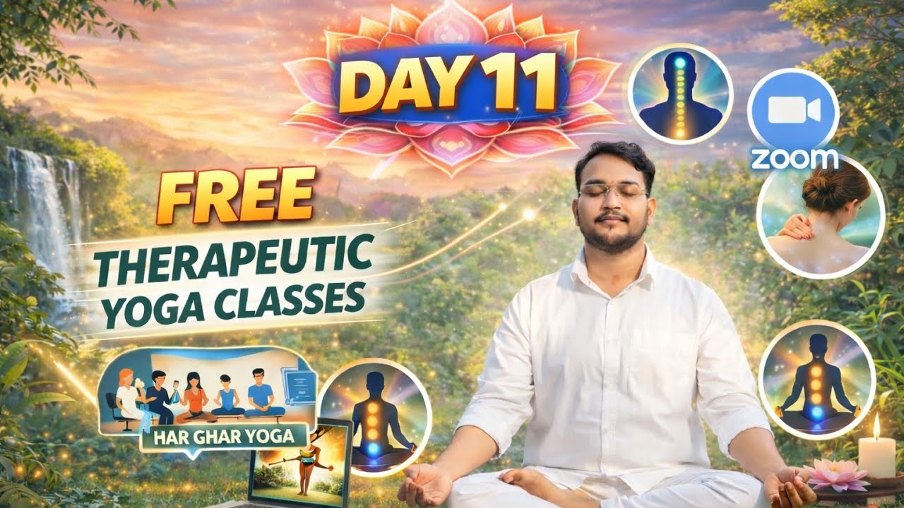 DAY 11/21 | FREE ONLINE YOGA CLASS | Beginner Friendly | Abhyuday Mishra (BNYS)