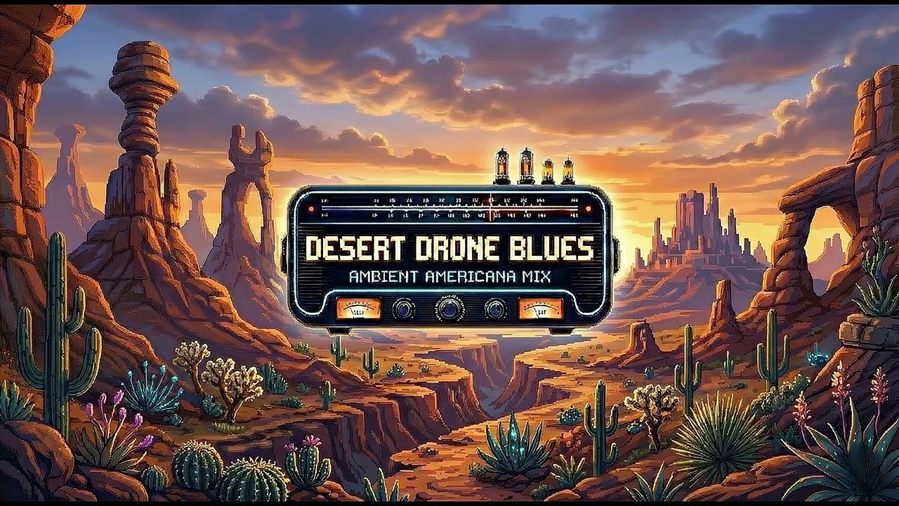 Desert Drone Blues 🌌 • Mix No.7 • Deep Focus & Meditation • Arid Ambient Instrumental Mix
