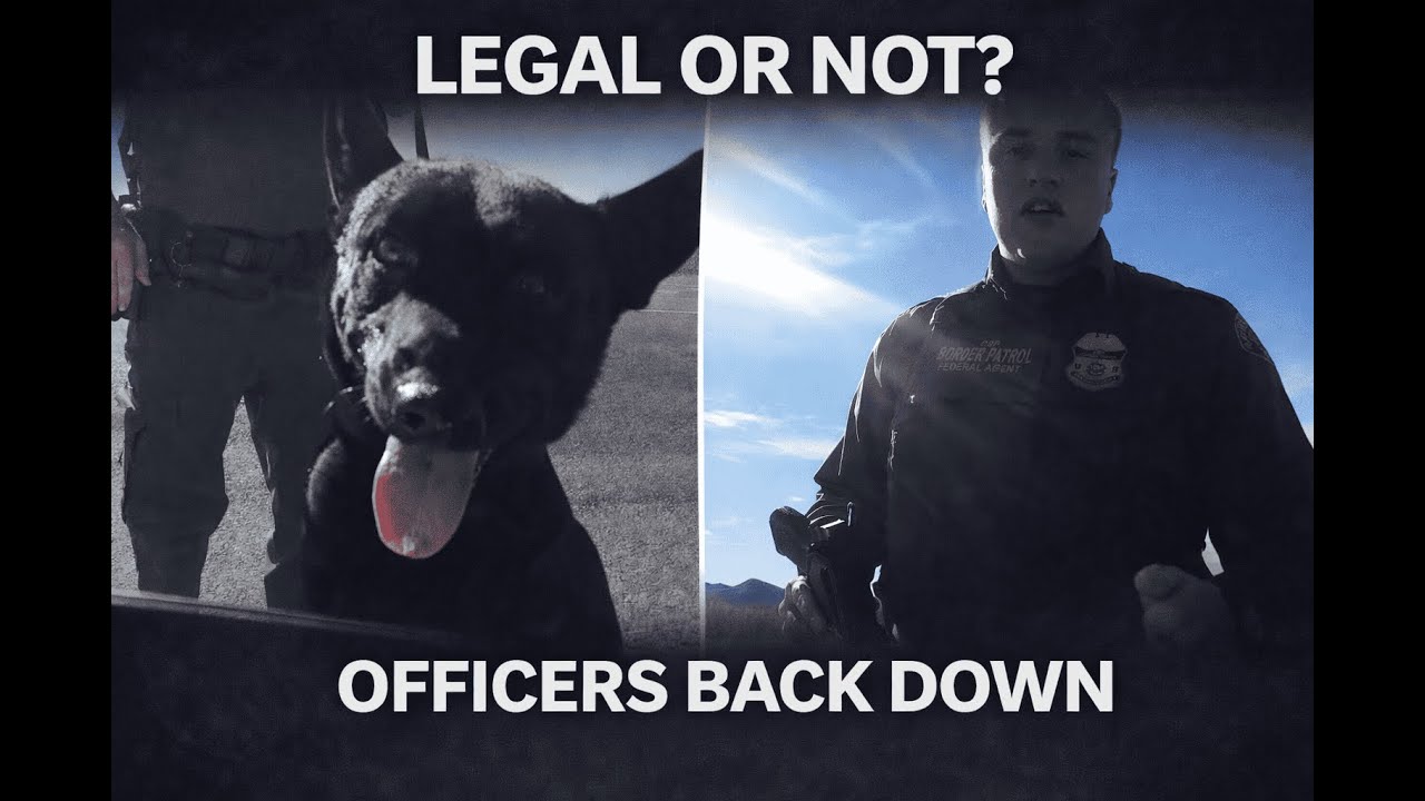 Police Push K9 Search Without Cause &ndash; Man Refuses And They Leave