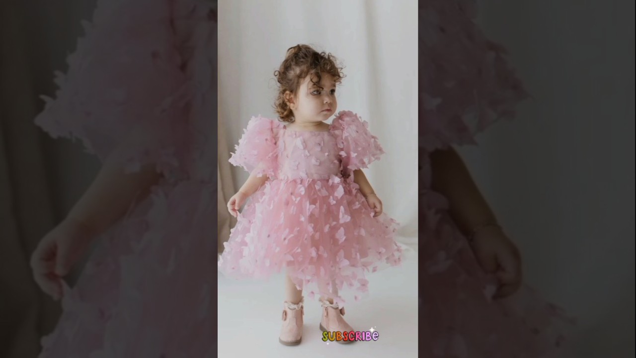 Baby girls fancy Net frock Designs || Fancy dress party wear  #ytshort #youtubeshorts