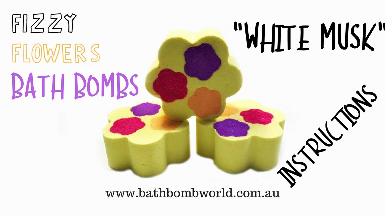 Fizzy Flower - White Musk Instructions