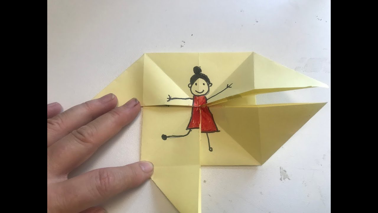 DIY Tekenspel poppetje. Net een happertje. maar dan anders.