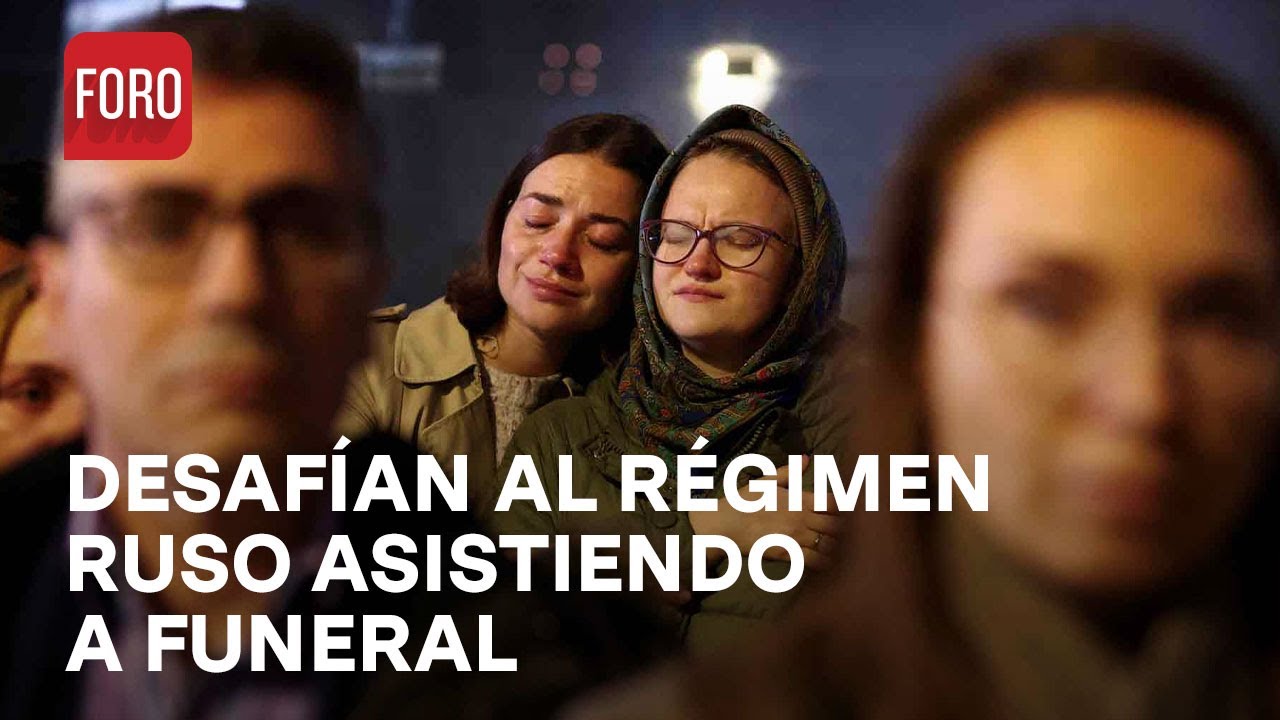 Funeral de Alexei Navalny en Rusia: Miles de rusos desafían a Putin - Las Noticias