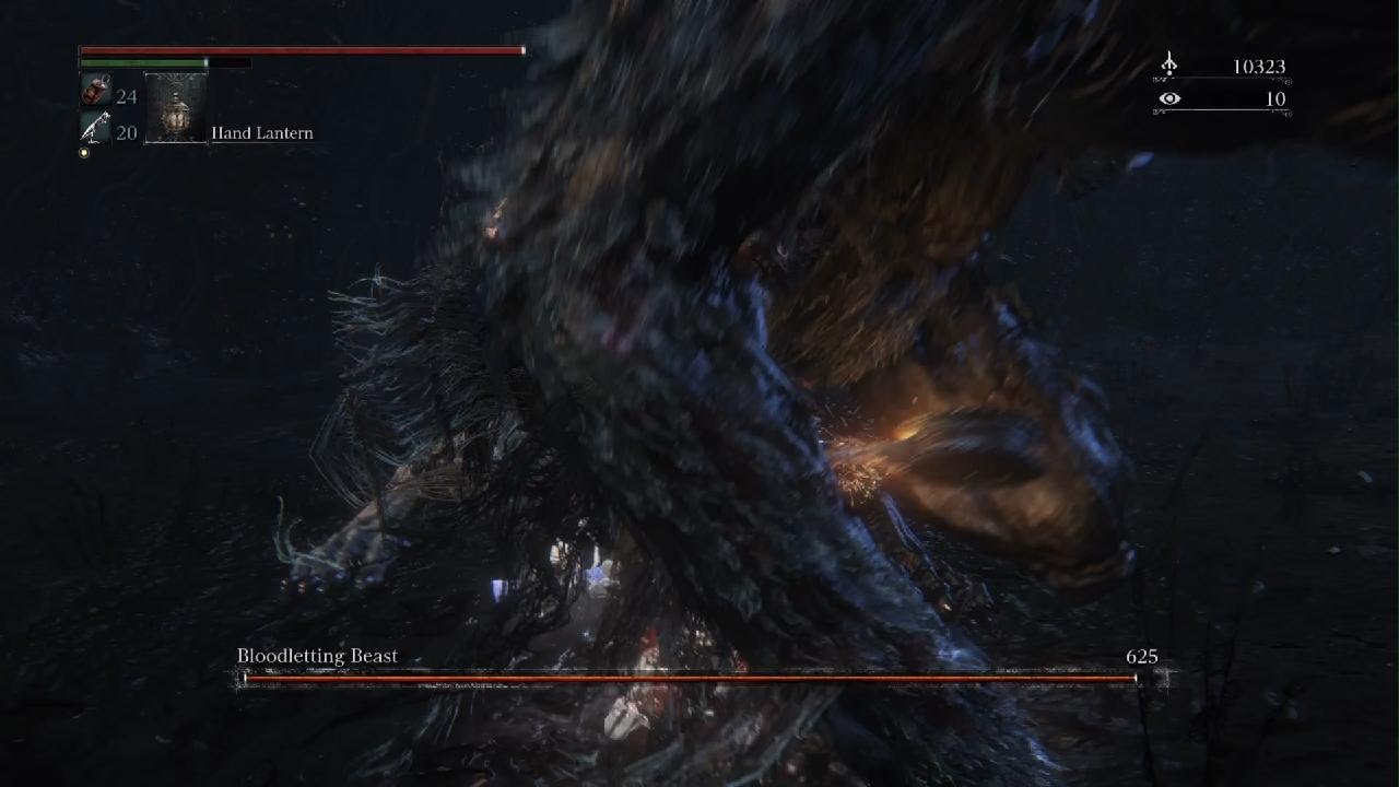 Bloodborne: Headless Blooodletting Beast