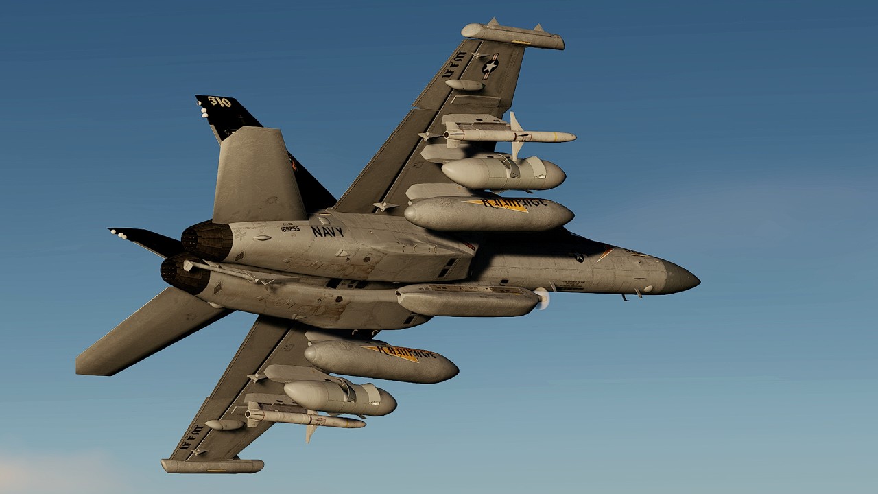 F/A-18C Legacy Hornet and Super Hornet sound comparison-DCS