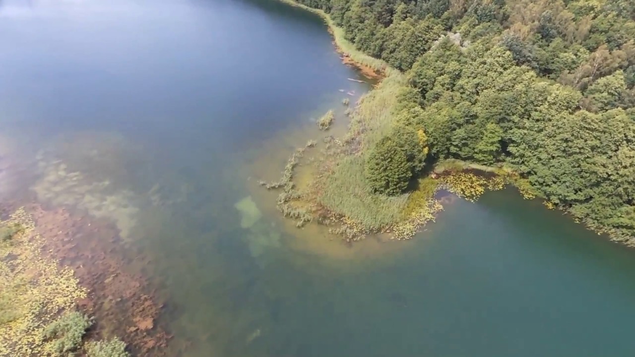 Jezioro Komorze - Pomorze, Polska | Parrot Bebop 2 Drone
