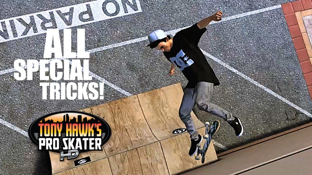 Tony Hawk&rsquo;s Pro Skater HD: ALL SPECIAL TRICKS!