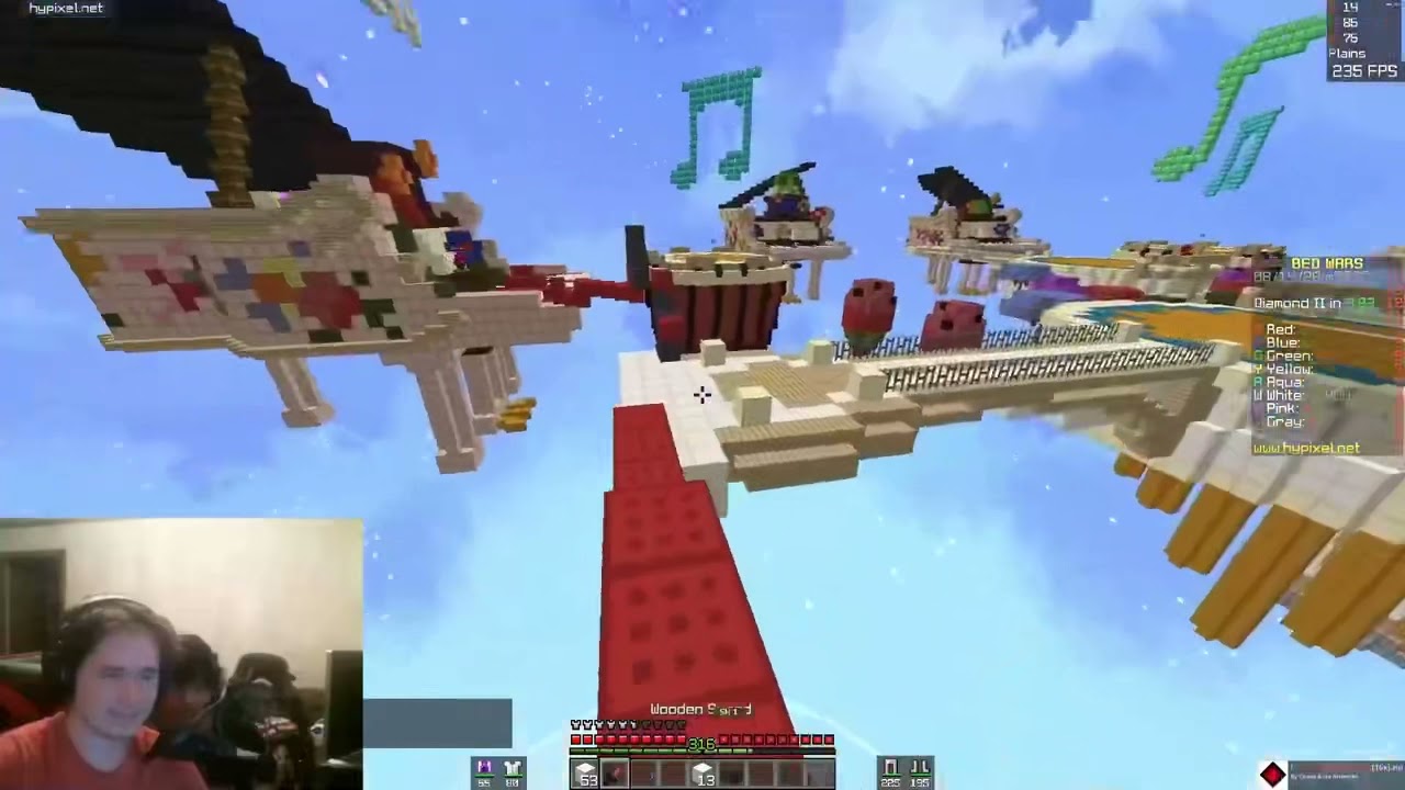 EPICMANSAM AND CHAOSKEEPERS PLAY BEDWARS TOGETHER