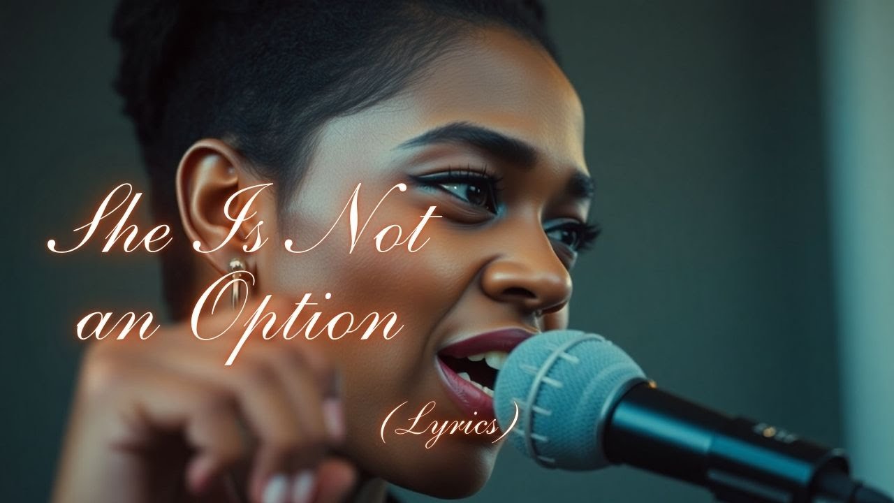 She Is Not an Option | A Spoken-Word Anthem for Loyalty, Clarity, and Emotional Safety