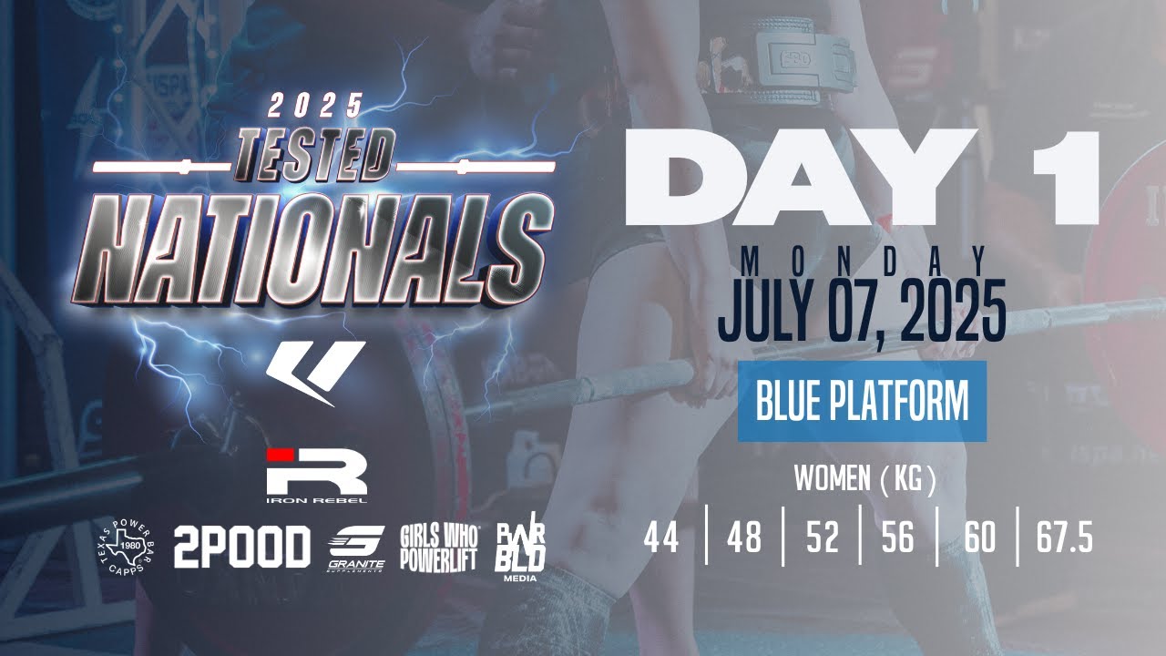 2025 USPA Tested Nationals - Day 1 - Blue Platform