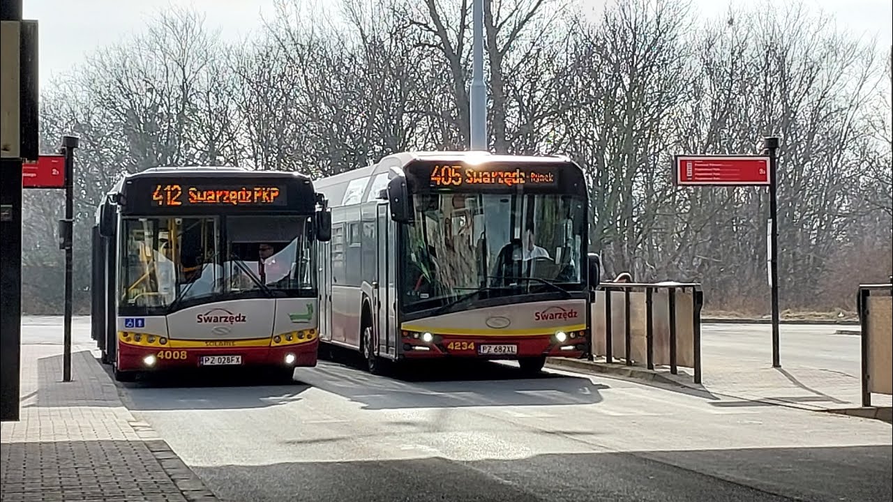SPK Swarzędz- Solaris Urbino 18 IV #4234 - Linia 405 kierunek: Swarzedz/Rynek (pojazd po prawej)