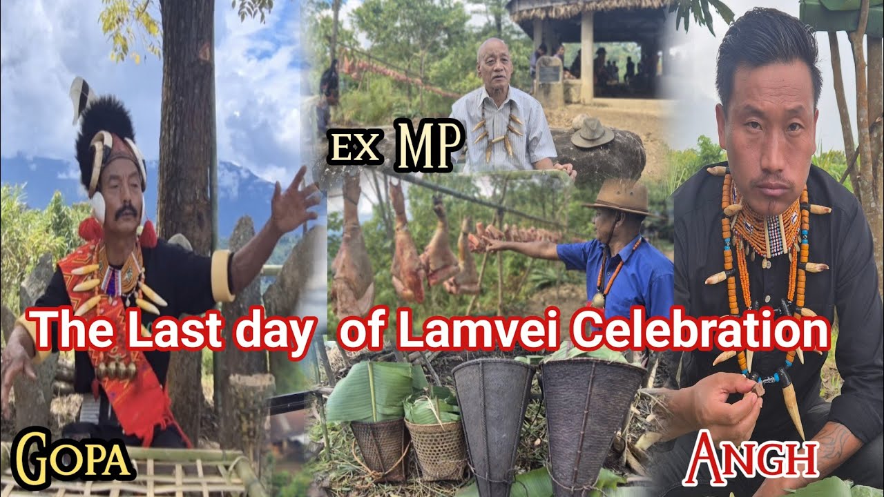 The last day of Lamvei Celebration Chenwetnyu village Konyak Naga 