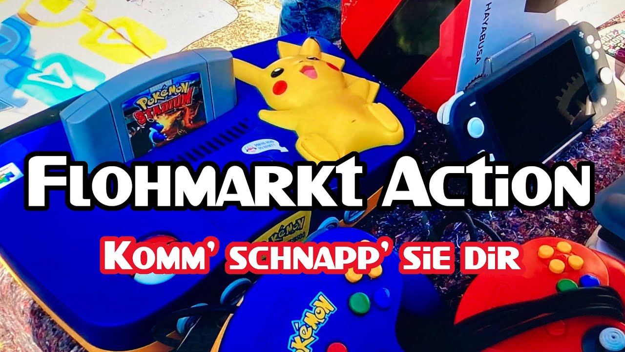 RTT #28: Live Flohmarkt Action *Pi-Pikachu!*