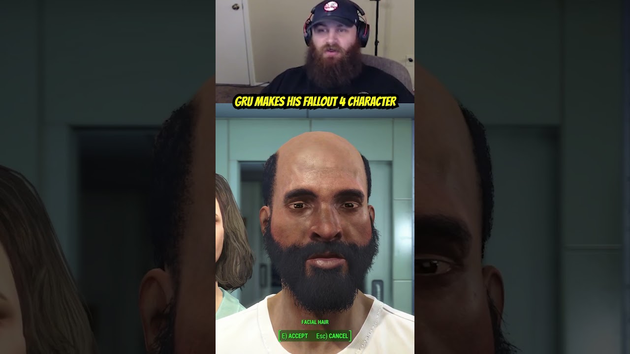 Gru Makes His Character in Fallout 4