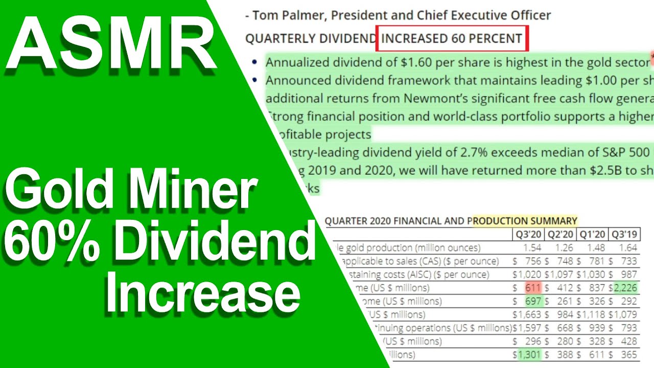 [ASMR] NEM Earnings Release : Relaxing Stock Market
