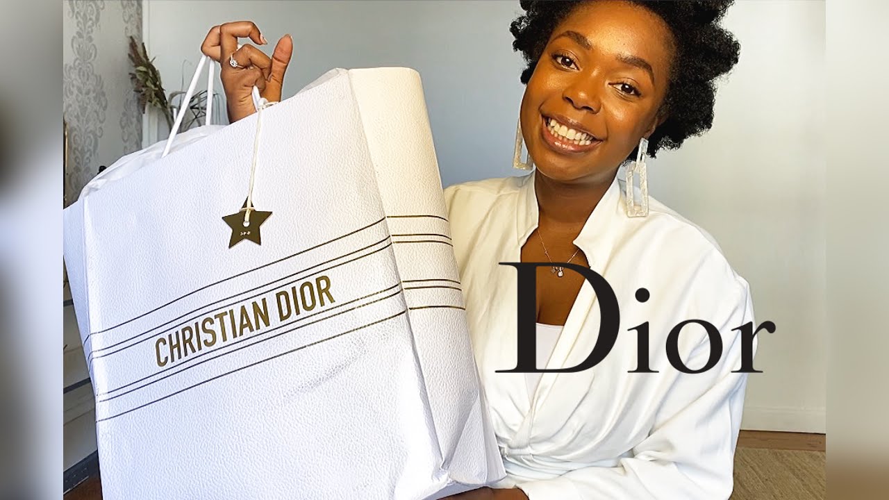 LUXURY FIRST DIOR UNBOXING 2021|Pochette A4 |shopping experience