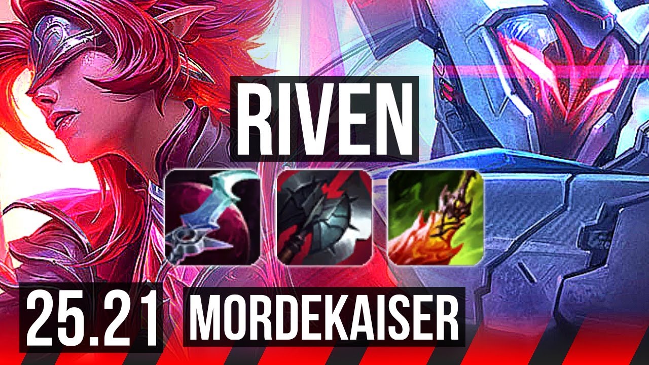 RIVEN vs MORDEKAISER (TOP) | 11/2/5, Dominating | KR Master | 25.21