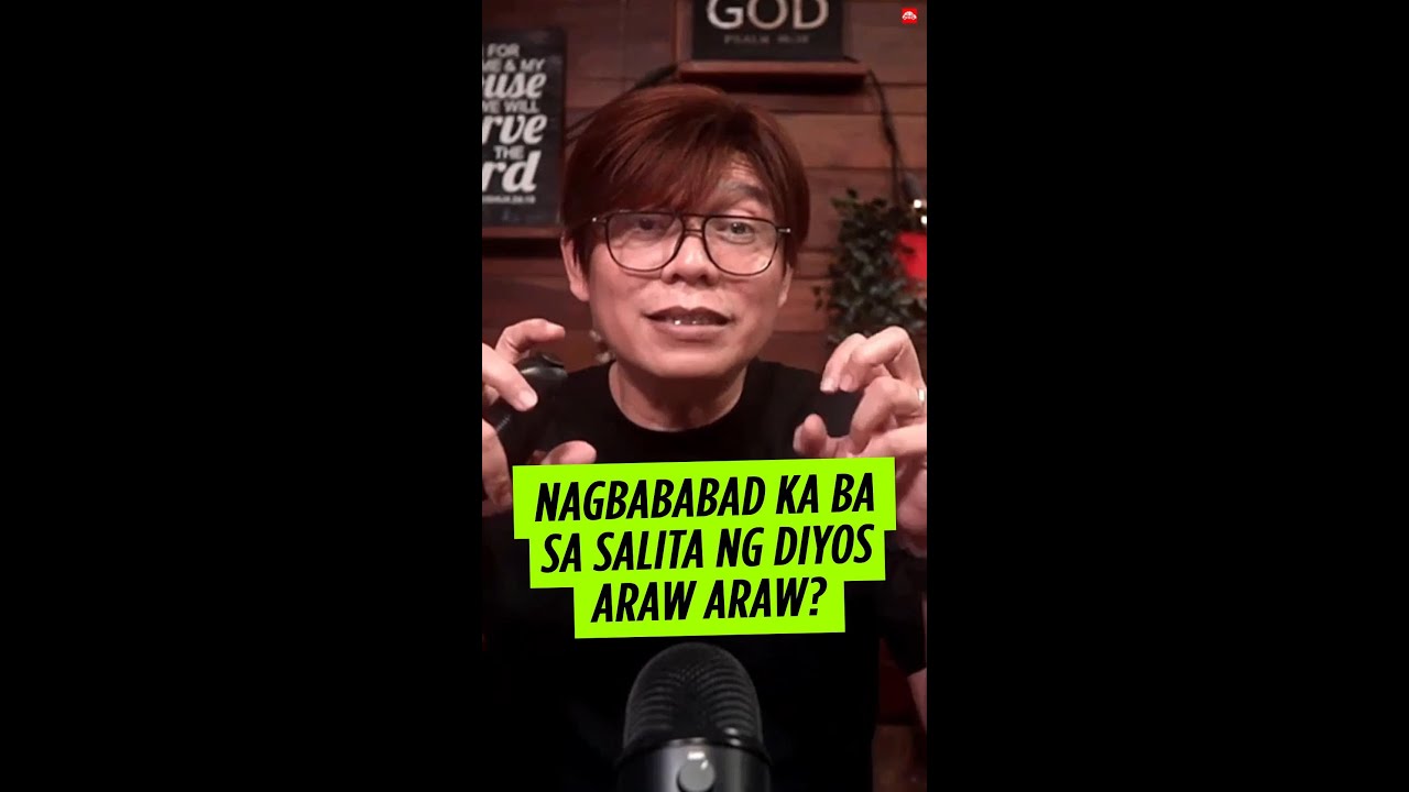 Magbabad ka sa Kanyang Salita araw at gabi upang magtagumpay ka