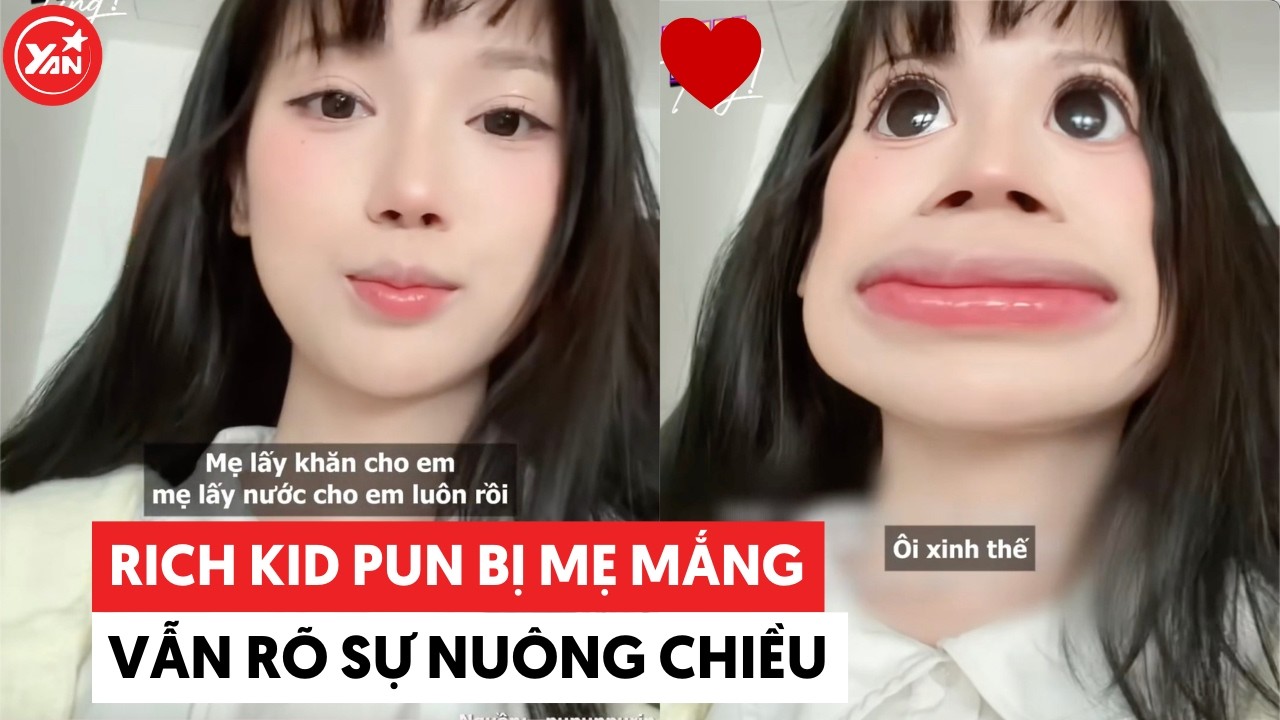 Rich kid Pun bị mẹ mắng vẫn rõ sự nuông chiều #yannews