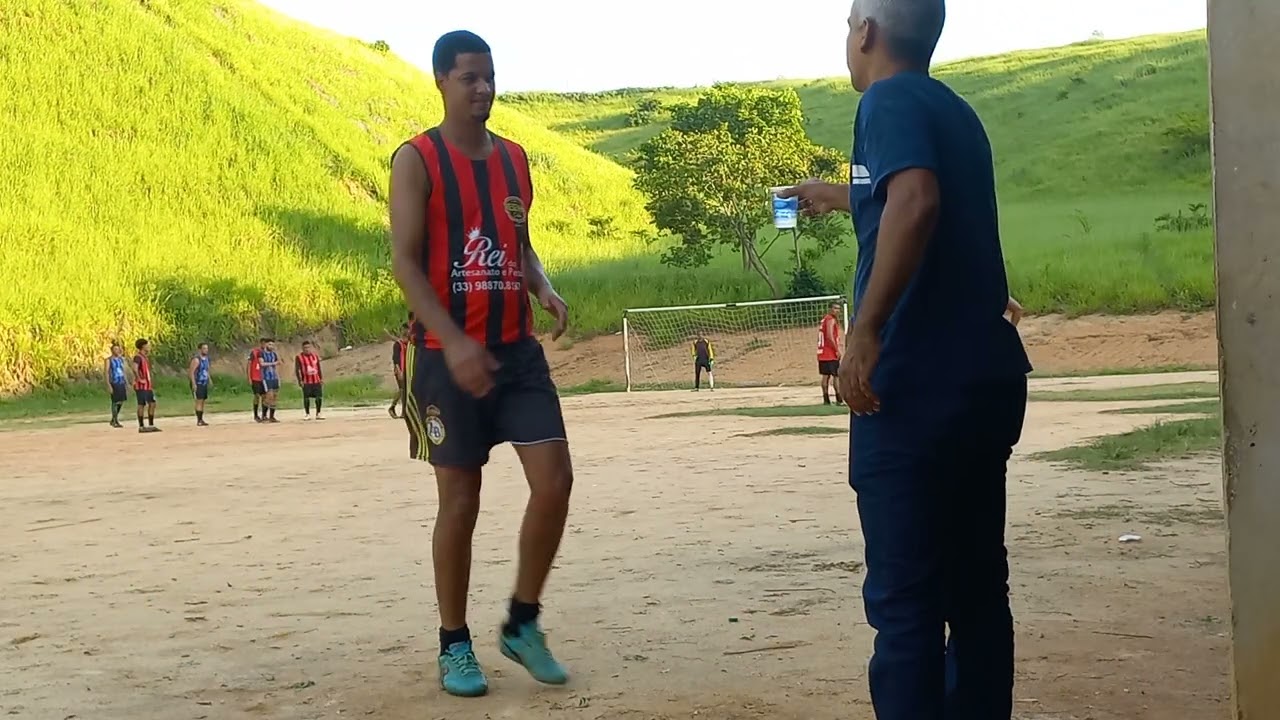 Estevão abre o placar para o esquadrão vermelho aos 35 minutos do segundo tempo  1 X 0 .