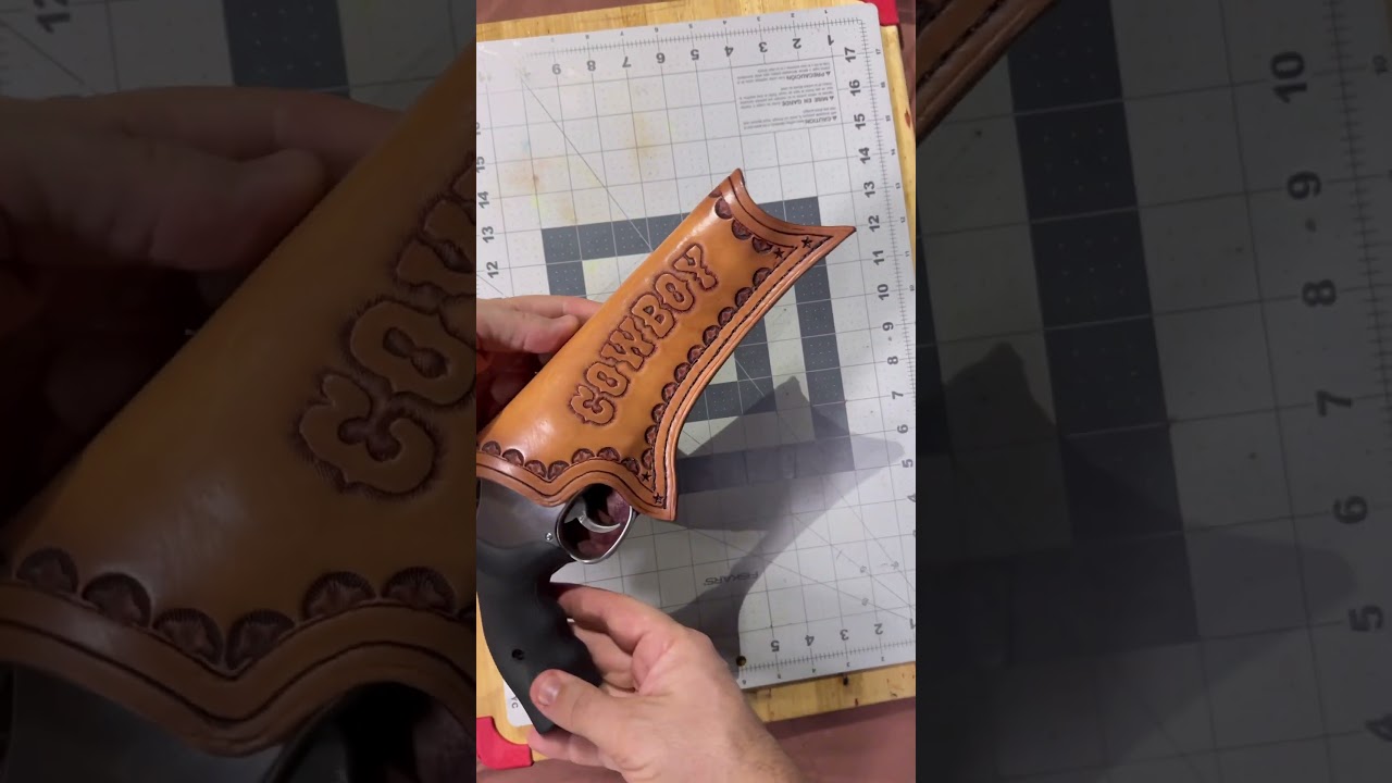 Leather Holster , made for Smith & Wesson gun !!!