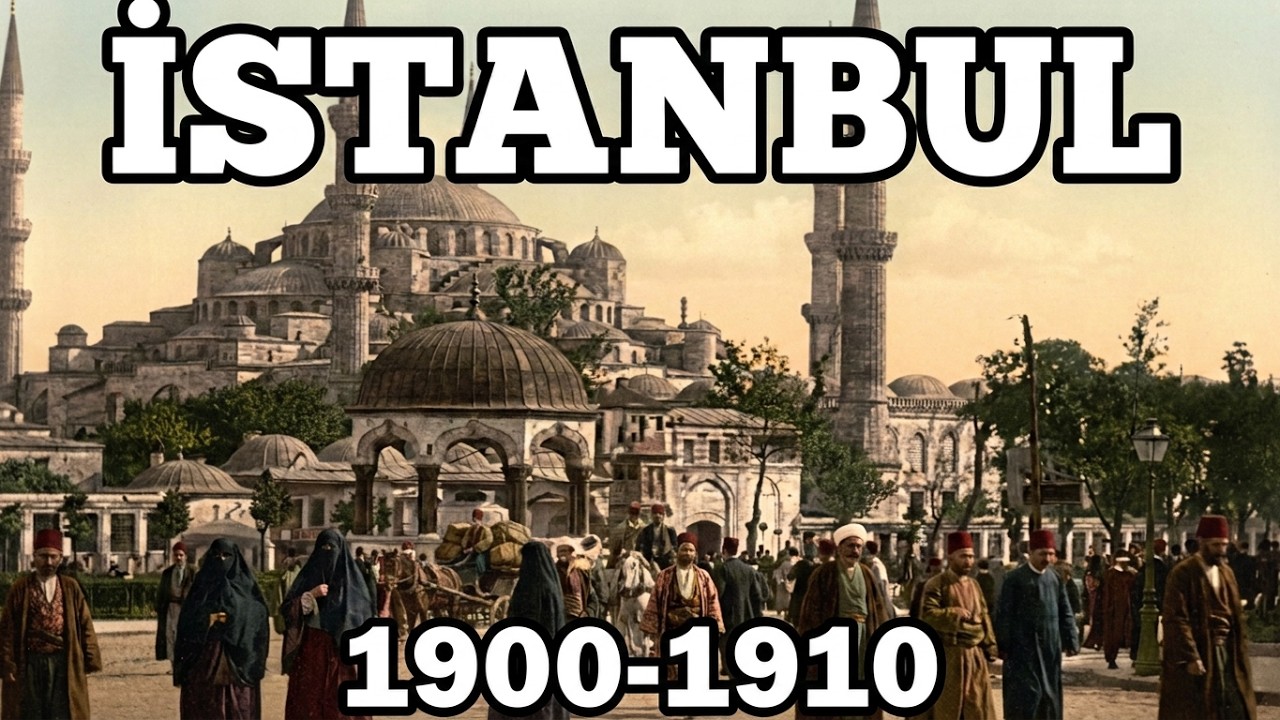 1900-1910. Eski İstanbul.  Halkın Günlük Yaşamından Görüntüler 2. Old Istanbul and Ottoman.