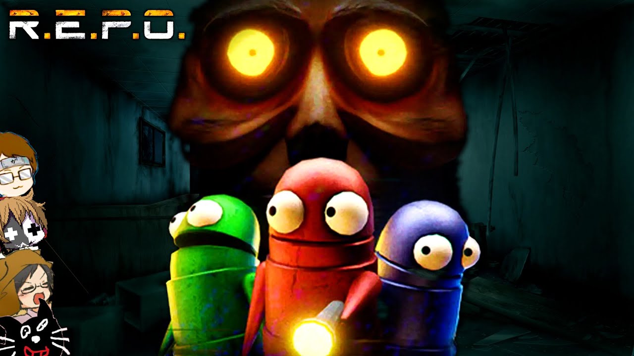 【4人実況】世界で今一番人気の面白すぎるホラーゲーム『 R.E.P.O. 』