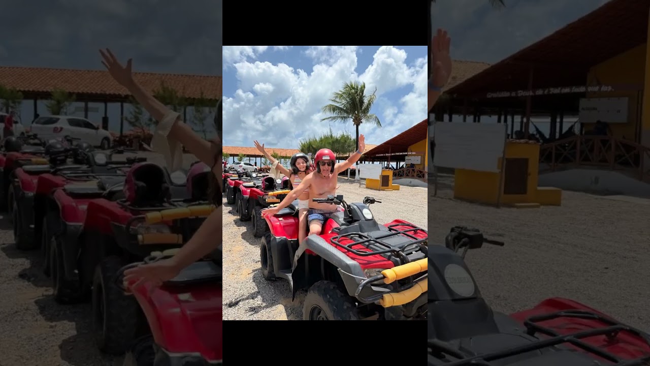 Passeio de buggy em natal com a Duda, dia das crianças 