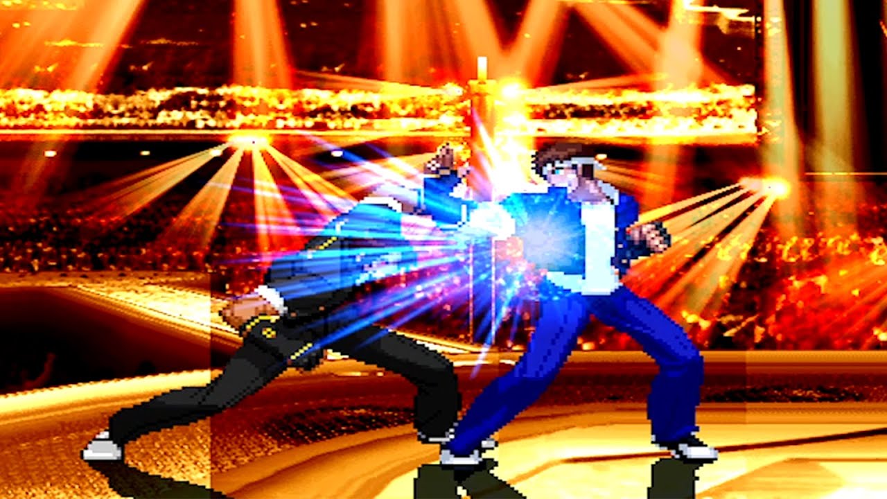 KOF MUGEN: Another Kyo vs Shingo Yabuki (CVS) Parry Highlights