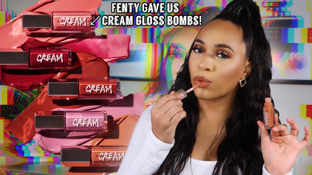 FENTY BEAUTY GLOSS BOMB CREAM COLOR DRIP LIP CREAM | CULT FAVORITE GLOSS