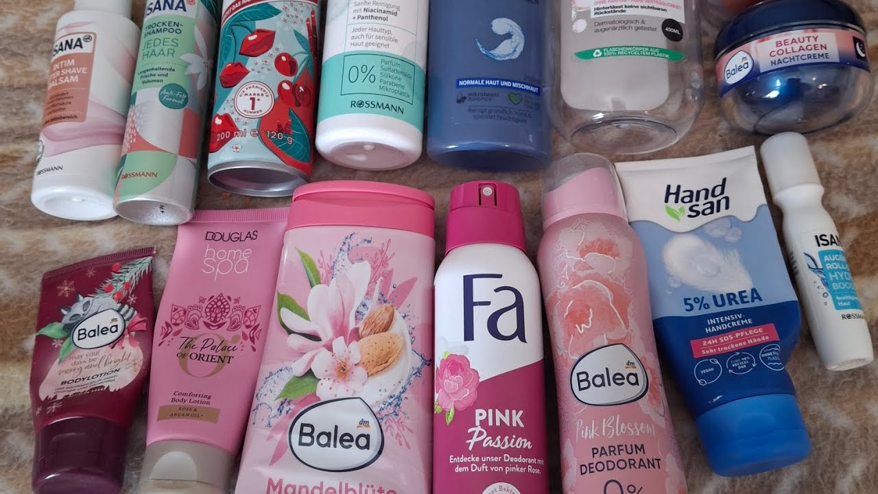 Aufgebraucht von Körperpflege bis Gesichtspflege Produkte Teil 1