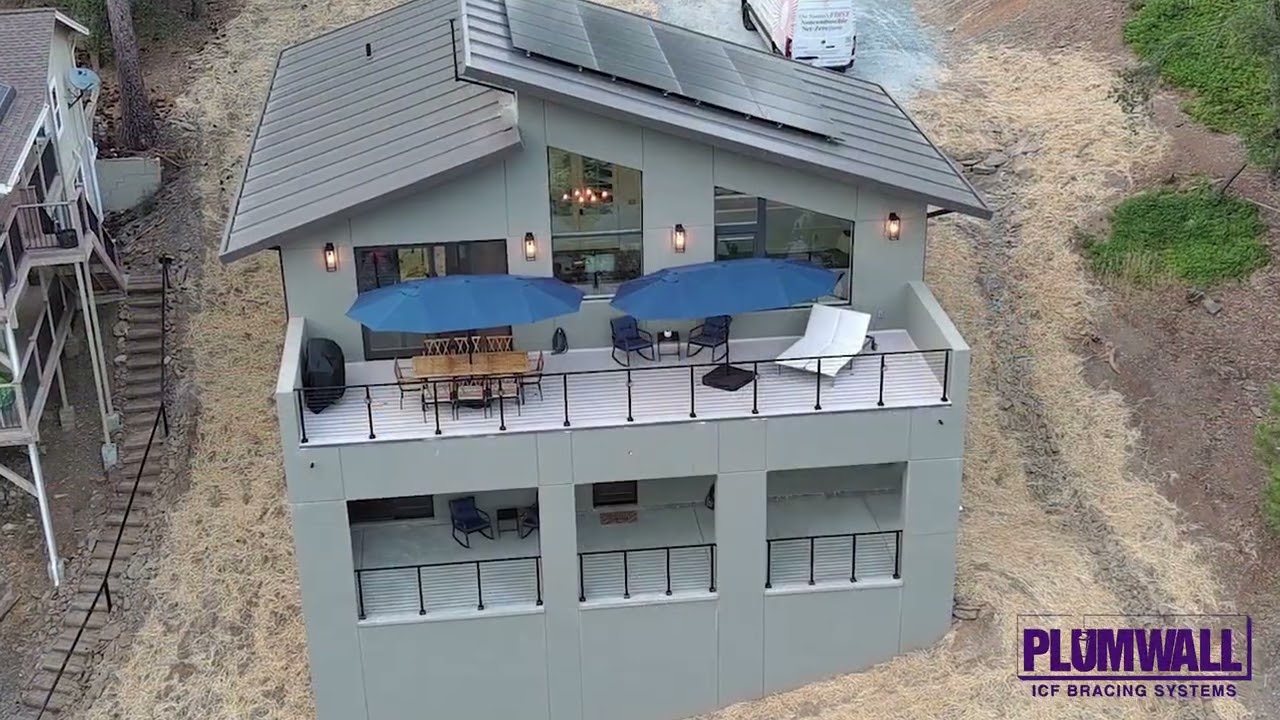 Two international honors. One fully noncombustible home. PHNX Lake House in Yosemite.