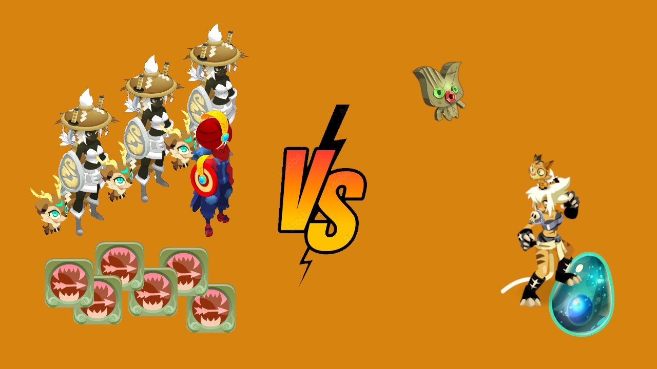 Dofus 3 - Kanigroula + idole turquoise en team crâ dévorante - Salar 1.