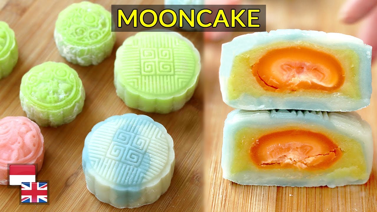 TANPA Oven! Resep Mooncake Snow Skin 4 Varian Isi [100% Sukses]